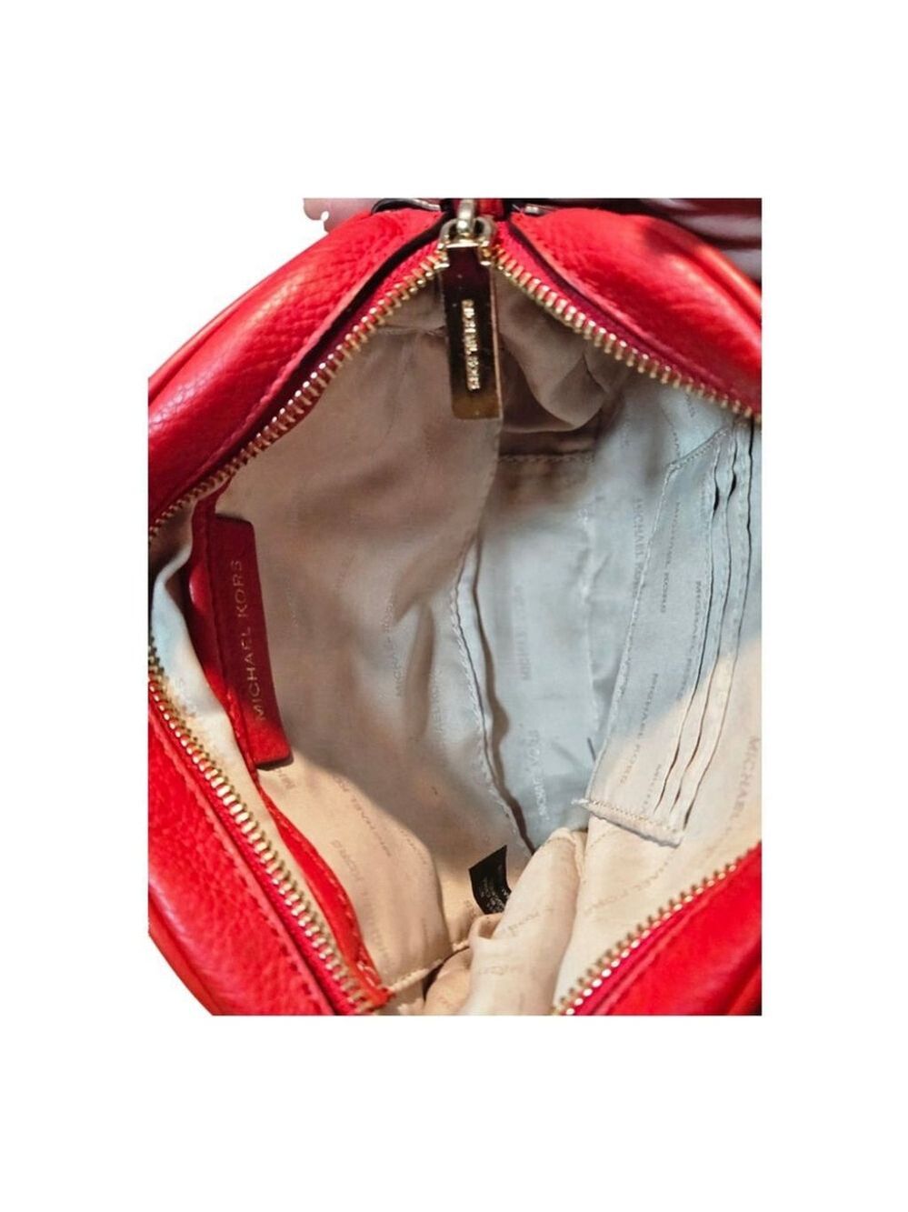 Michael Kors Crossbody Bag Small Red - Picture 11 of 16